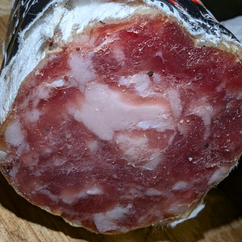 Salame die Monte Isola.  1 Stück ca. 330g